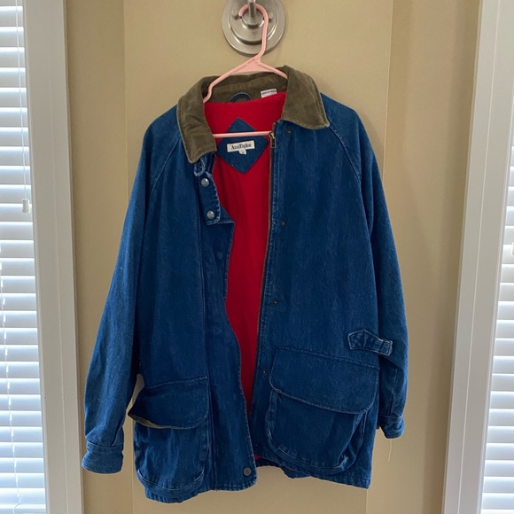 VINTAGE ann taylor denim jacket - Picture 1 of 6